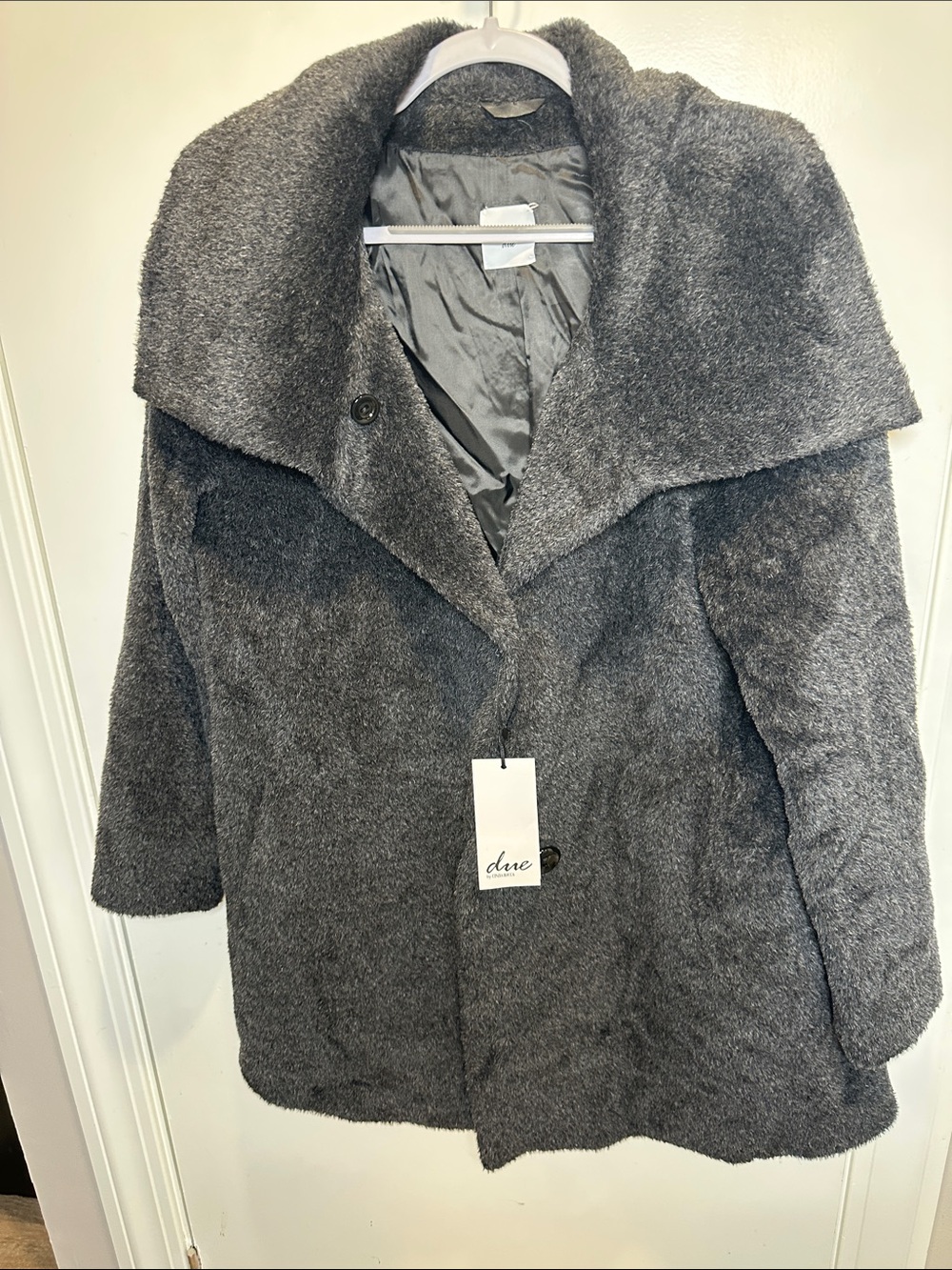 Cinzia Rocca Icons Gray Teddy Jacket (20)